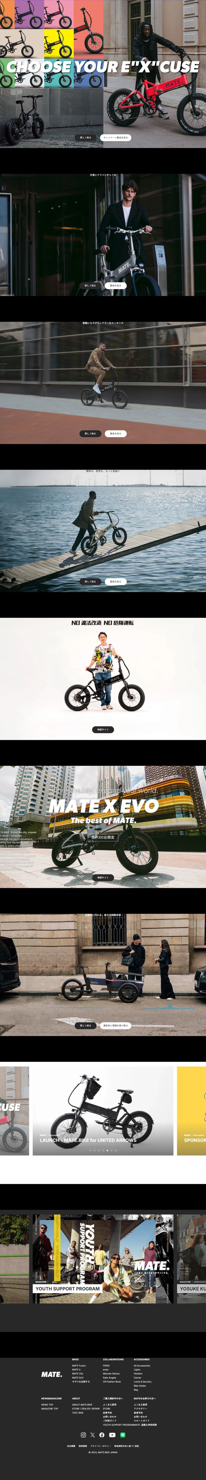 LP画像　MATE.BIKE - デンマーク生まれのe-BIKE