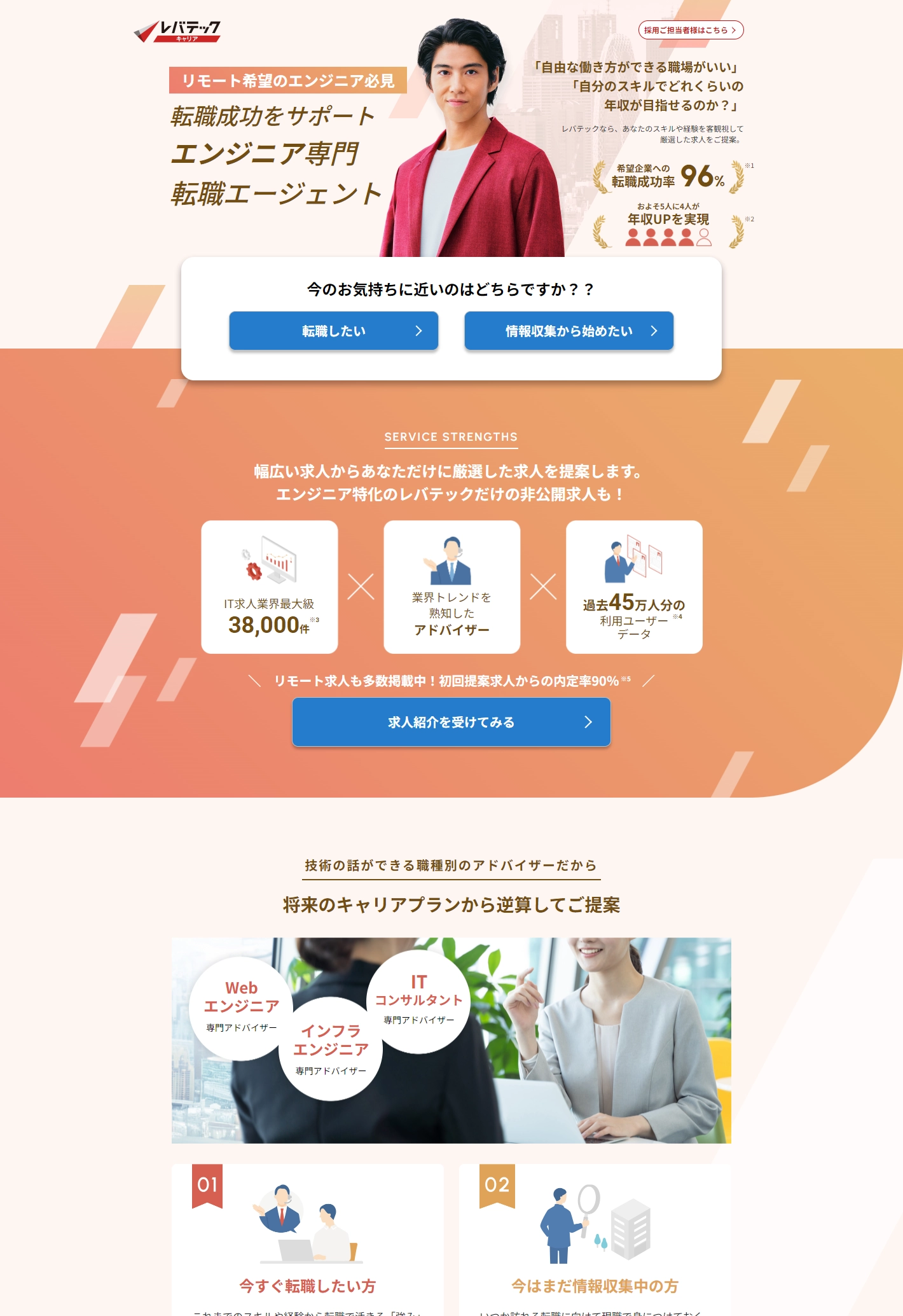 ランディングページサムネイル　【公式】レバテックキャリア｜ITエンジニアの転職・求人情報