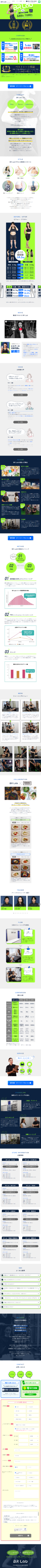 ランディングページ画像　【公式】草加、北浦和、南浦和、南越谷/新越谷、朝霞台のパーソナルトレーニングジム | 【BRラボ】